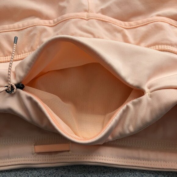 All In Motion Athletic Shorts Women Size XL Peach Running Vegan - Picture 6 of 9